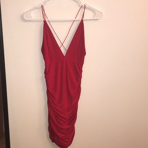Missguided Ruched Dress